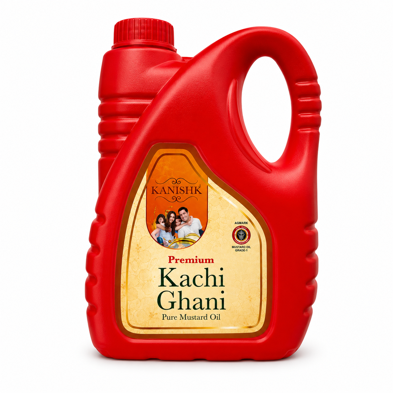 Kanishk Kachi Ghani Mustard Oil – 2L