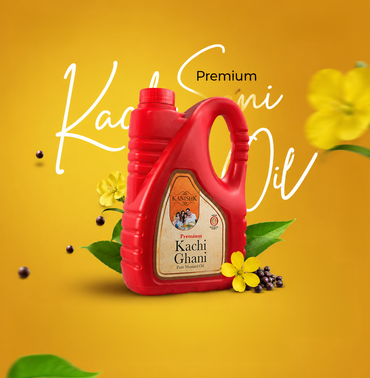 Kanishk Kachi Ghani Mustard Oil – 2L