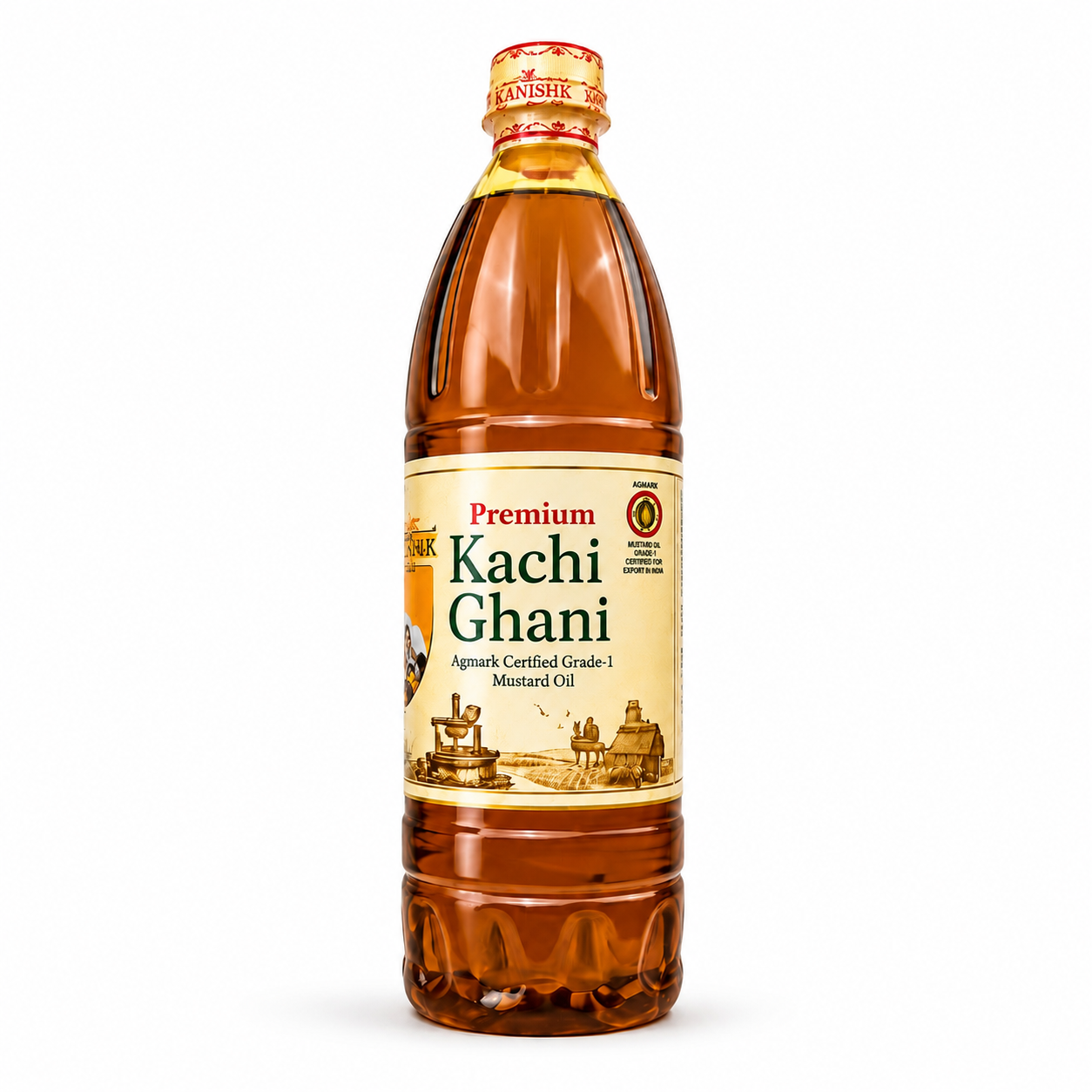 Premium Kachi Ghani Mustard Oil - 1L