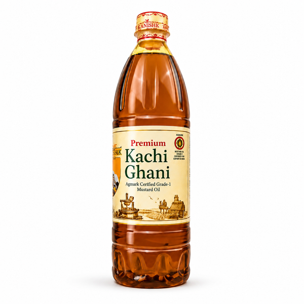 Premium Kachi Ghani Mustard Oil - 1L