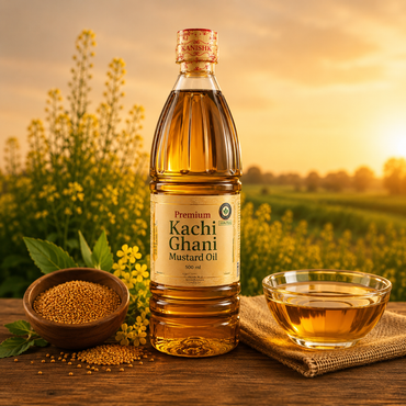 Premium Kachi Ghani Mustard Oil - 1L