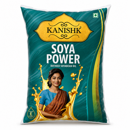 Kanishk Soya Power Refined Soyabean Oil - 1L